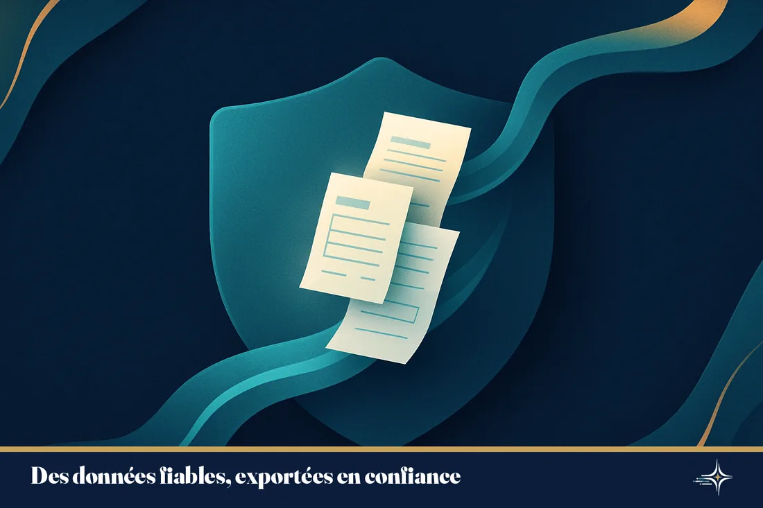 Illustration conceptuelle de la securite et de la fiabilite de la saisie automatisee