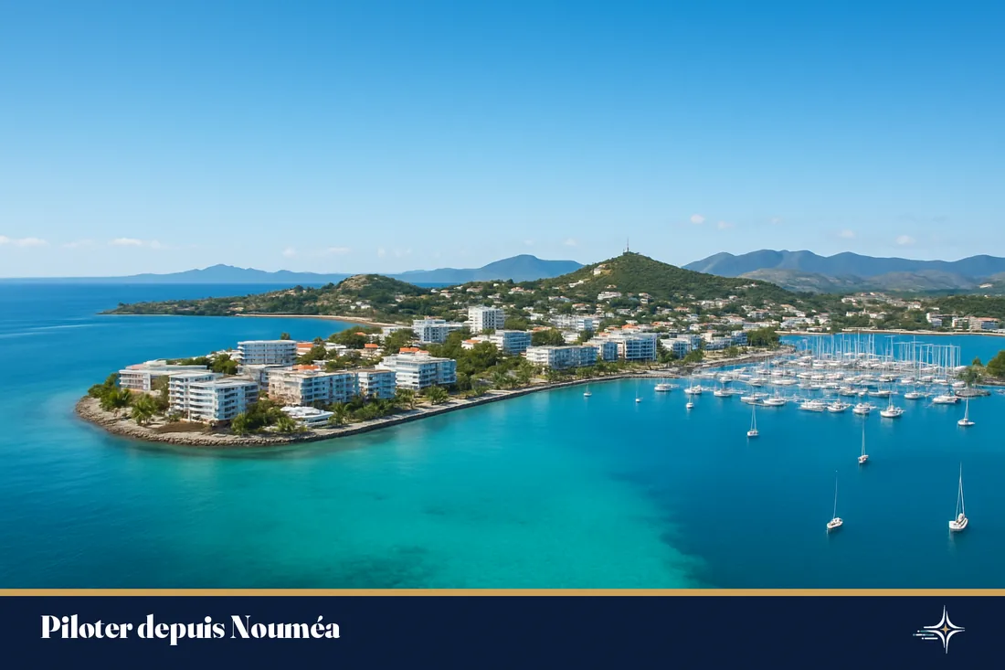 Front de mer et lagon de Nouméa
