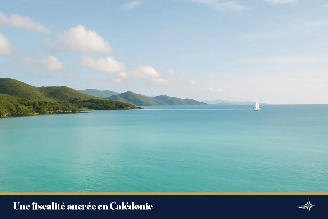 Le lagon turquoise de Nouméa sous une lumière douce du matin