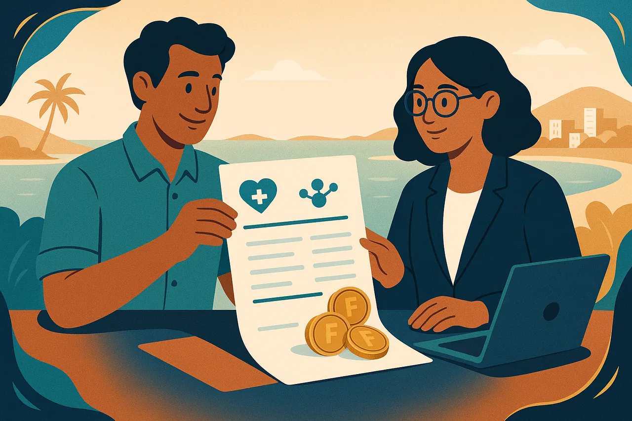 Illustration de la gestion de la paie en Nouvelle-Calédonie entre un dirigeant et son comptable